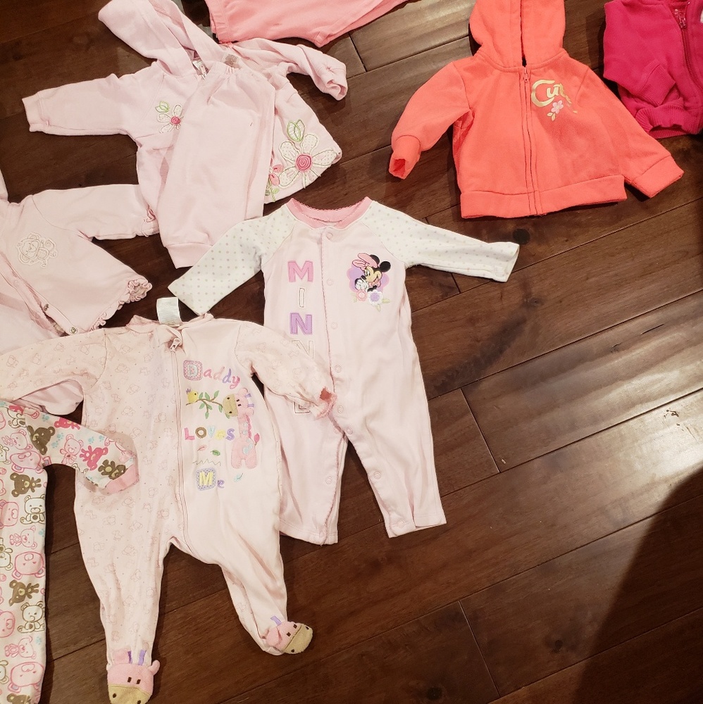 3-6 month baby girl clothing lot - Picture 3 of 6